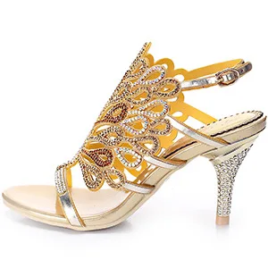stiletto Gold Летние женские туфли; удобные кашемировые босоножки на высоком каблуке-шпильке с открытым носком; Повседневные Вечерние туфли; цвет черный, синий, красный, серебристый, золотой - Цвет: stiletto Gold