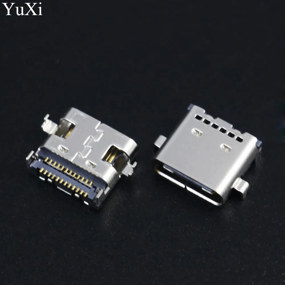 Высокоскоростной интерфейс передачи данных YuXi 1 шт. micro 3 usb 24pin USB Тип C мама разъем
