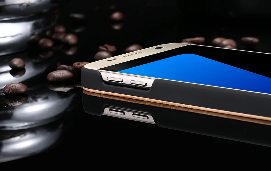 Рамочный чехол деревянный бамбуковый чехол для samsung Galaxy S8 S9 S10 плюс S10E реальные деревянные чехол принципиально для samsung S10 S9 S8 S7 S6 края крышки