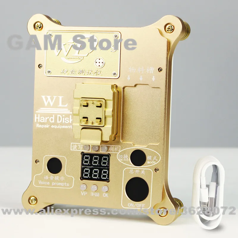Флэш программатор WL PCIE NAND 64 бит для iPhone 5S 6 6Plus iPad Air 2 3 HDD интегральная схема ремонта