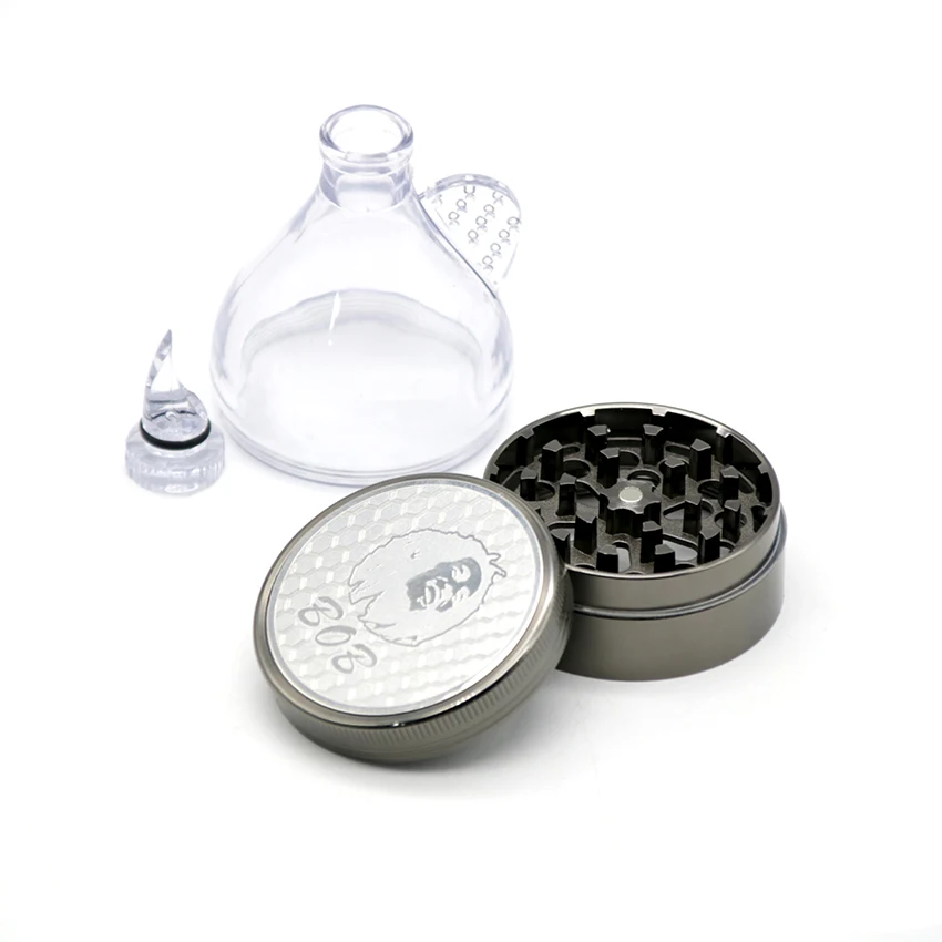 1 шт. измельчитель трав с случайным узором фильтр-Воронка 3 слоя табака Smok