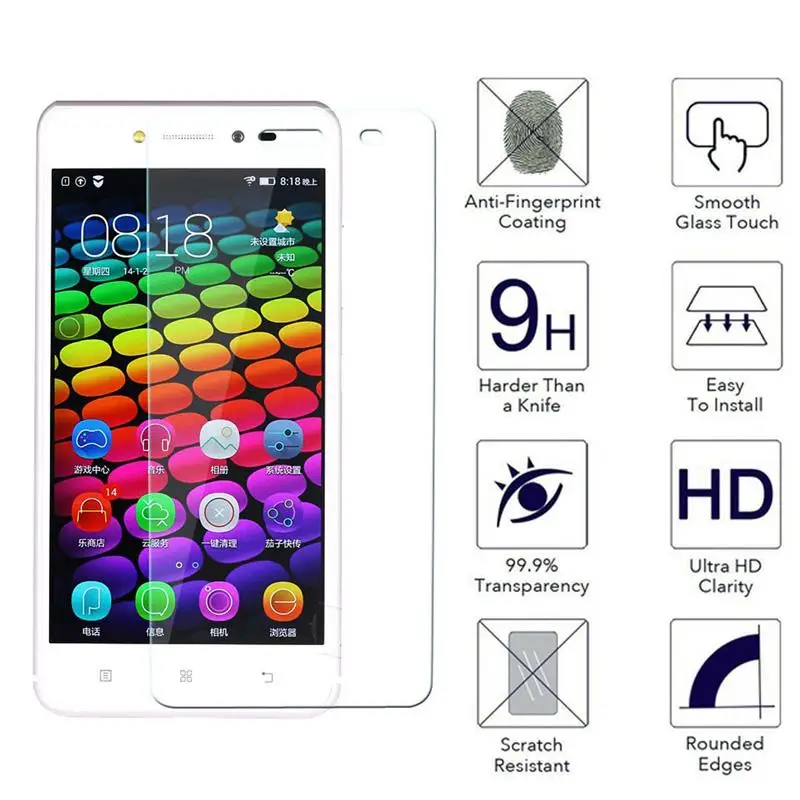 Защитное закаленное стекло OMG 9H для Lenovo A6000 A7000 K3 Note Vibe P1 A536 A1000 A2010 S850 P70 P780 |