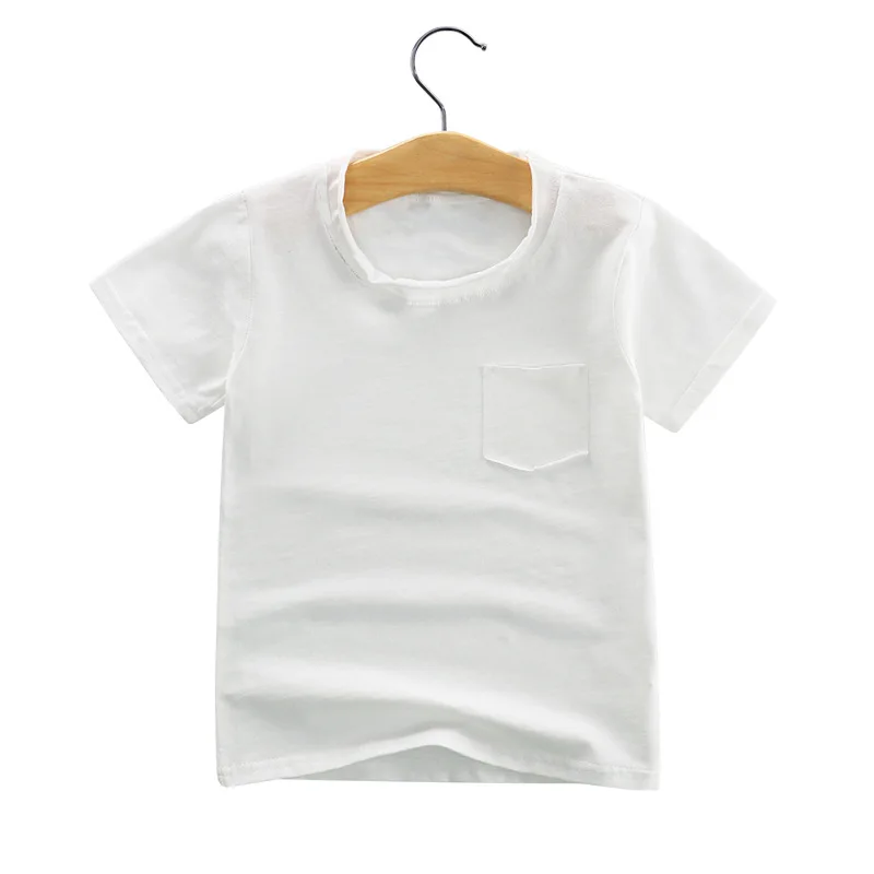 Летнее Детское нижнее белье детская одежда хлопковая бамбуковая футболка с