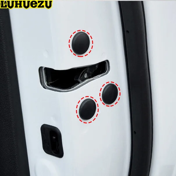 Luhuezu12PCS замок двери винтовая Защита Крышка для Nissan Qashqai X trail Juke муранская Versa Sunny