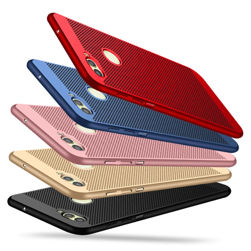 Чехол MAKAVO для Huawei Nova 2 360 Матовые чехлы из кожи жесткий пластиковый корпус тонкий