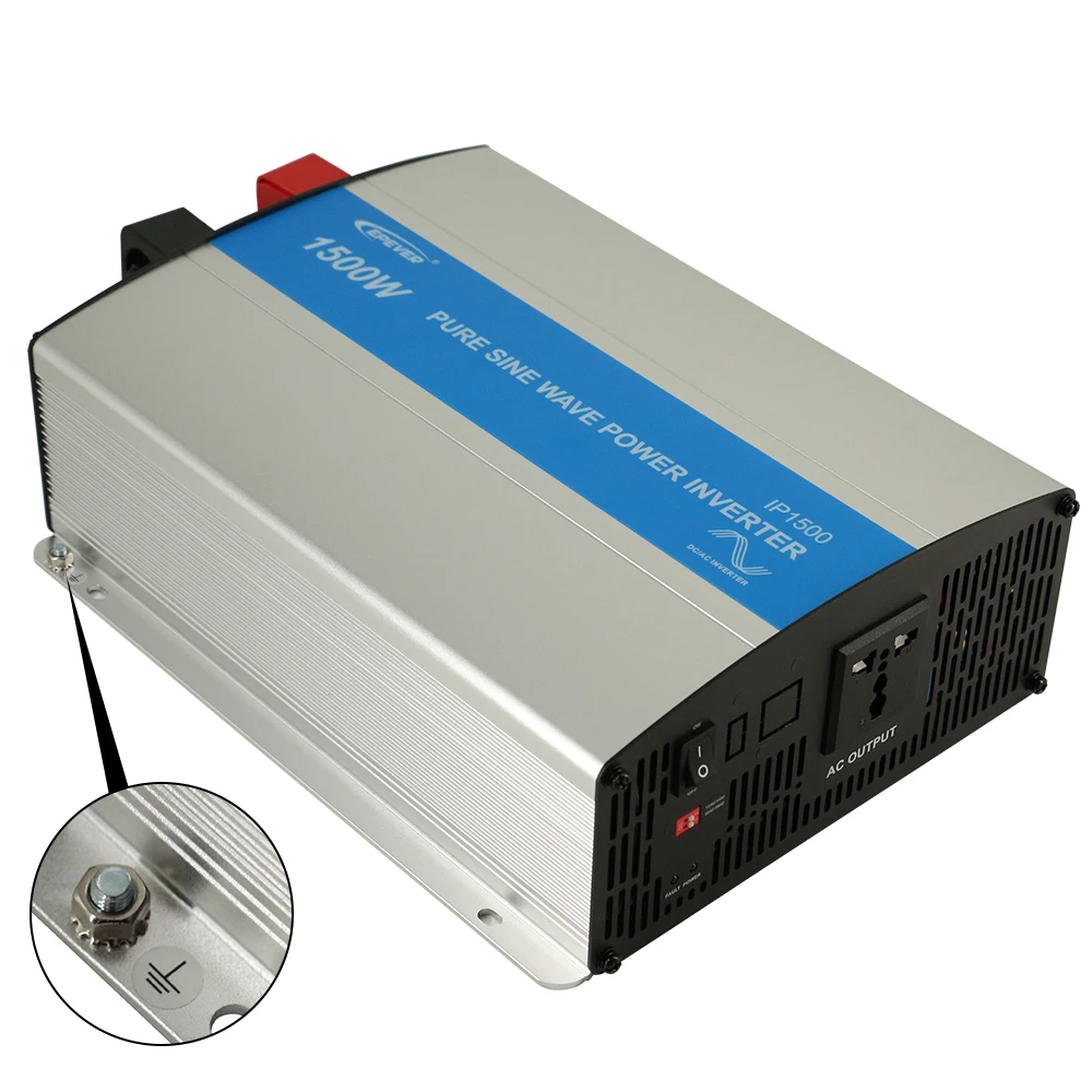Инвертор EPever 1500 Вт IPower чистый синусоидальный инвертор 12VDC 24VDC вход 110VAC 120VAC 220VAC 230VAC