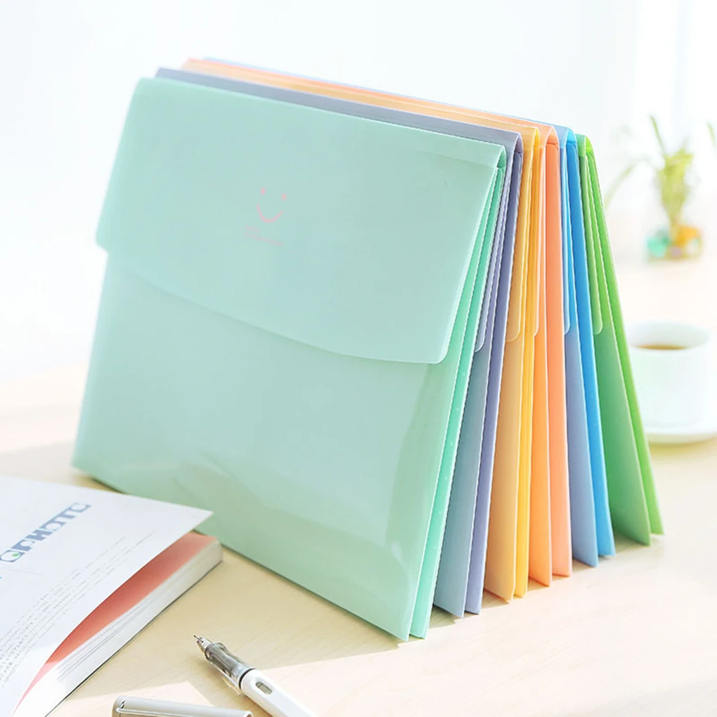

Envelope Type Document Bag Small File Holder Folder Reusable Plastic Billfold a4 School stationery