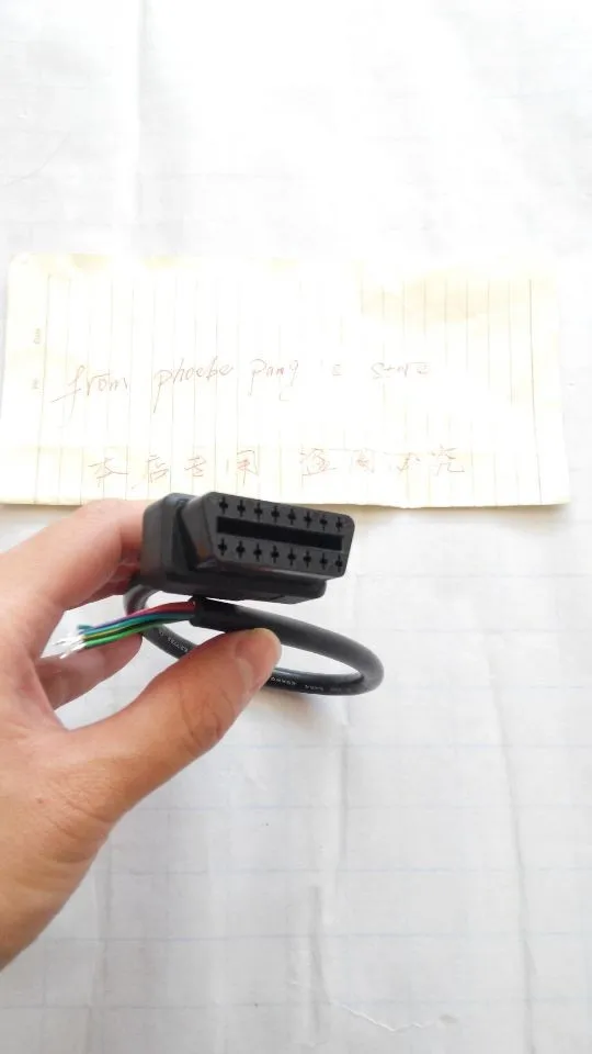 Автомобильные аксессуары адаптер интерфейса 16 Pin OBDII OBD 2 OBD2 16-контактный разъем