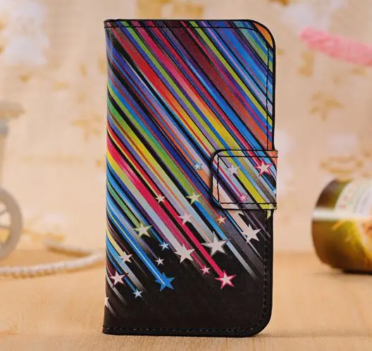 stars Цветной кожаный чехол-бумажник для huawei P20 P10 P9 Lite Pro Plus Honor 6A 6C 6X 7X Nova 2i 3E Y5 Y6 Y7 Prime чехол Чехол-держатель для телефона - Цвет: stars