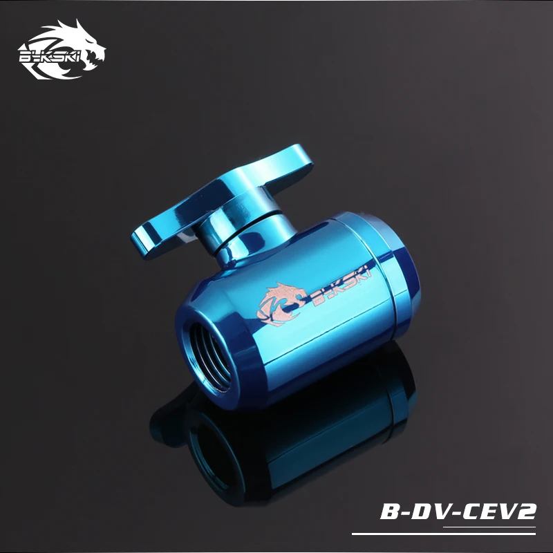 Bykski B-DV-CEV2 женский G1/4 &quotрезьба воды стоп шаровой кран | Компьютеры и офис