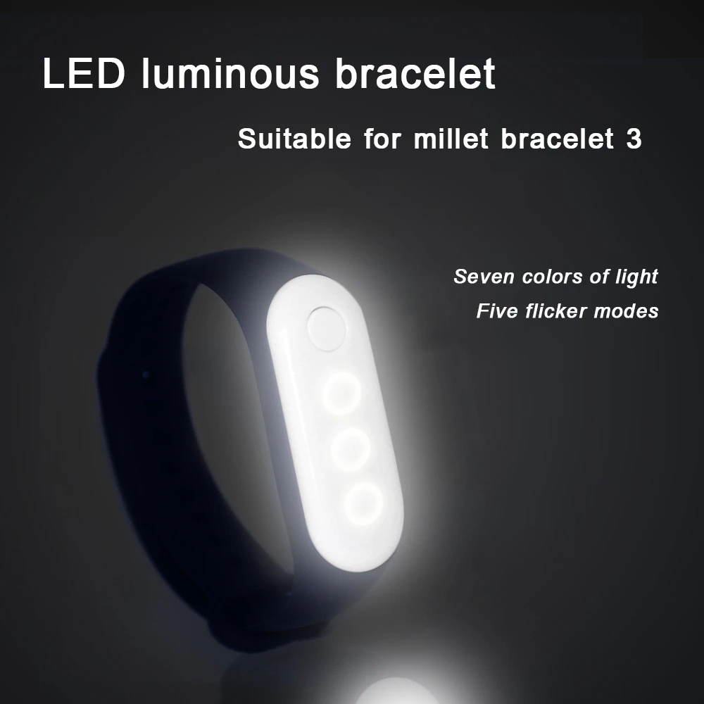 Новинка 2019 Модный стильный светильник ящийся браслет светящийся Rave USB зарядка 10