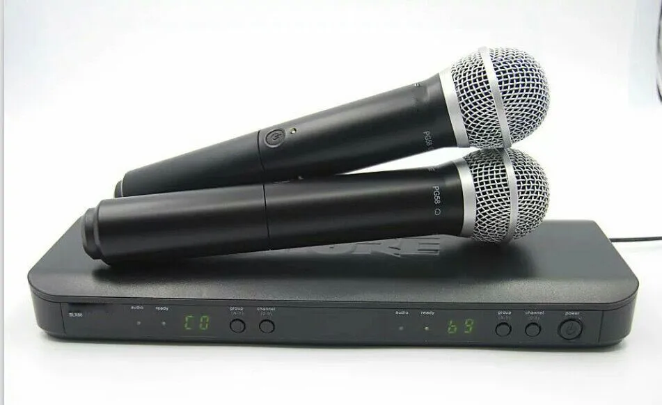 Для реселлеров! BLX288 Профессиональный UHF Беспроводной микрофон Системы двойной