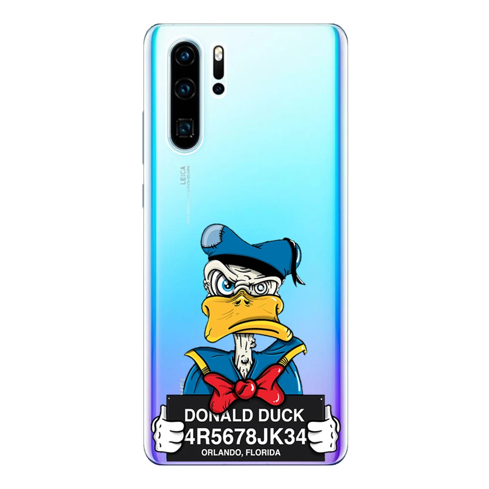 Для huawei P30 Lite Pro Чехол Мягкий силиконовый чехол из ТПУ P30 Lite Fundas милый Микки Минни P30 Pro Coque защитный чехол для телефона
