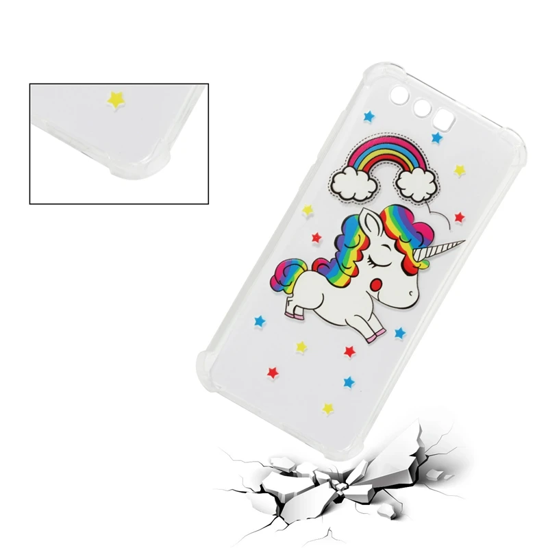 Huawei Honor 9 Case Lite Cover Cartoon Owl Shockproof Silicone Phone on for Funda Honor9 Men Women |