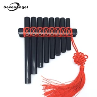 childrens handmade panflute diy orff music toys abs plastic 8 pipes flute musical instrument paternity aids xiao kids gift toy