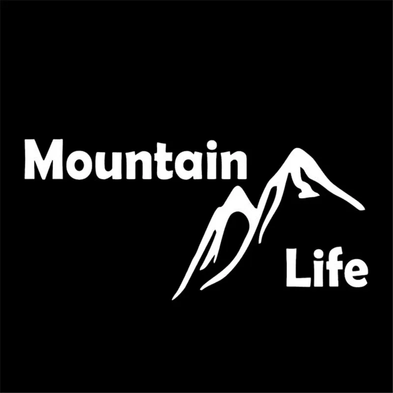 Наклейка на окно автомобиля наклейка тело приключения горная жизнь авто