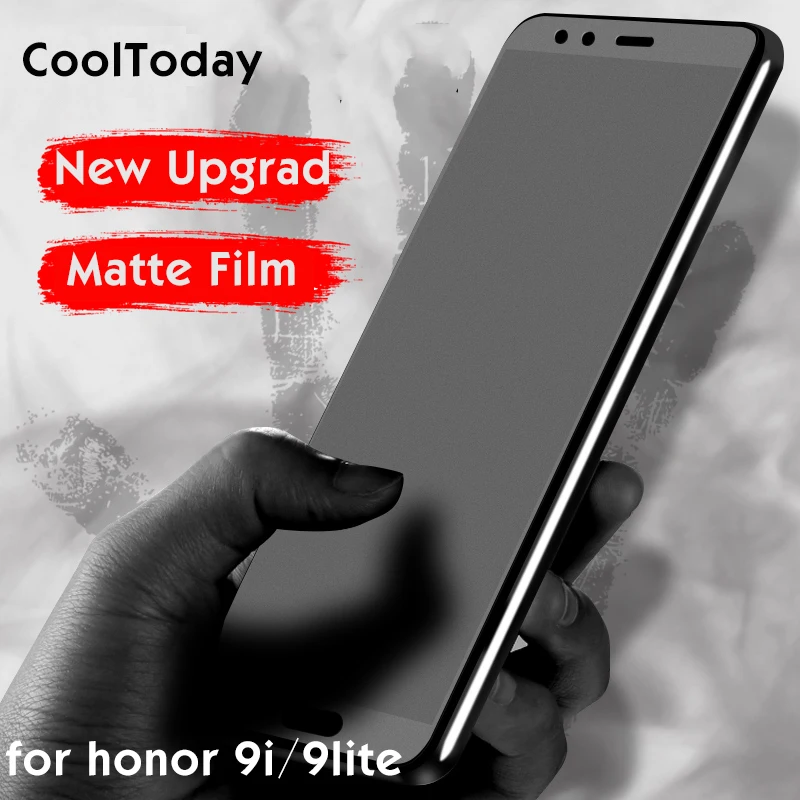 Закаленное матовое стекло для Huawei Honor 9 lite 9i Защита экрана матовая защитная пленка