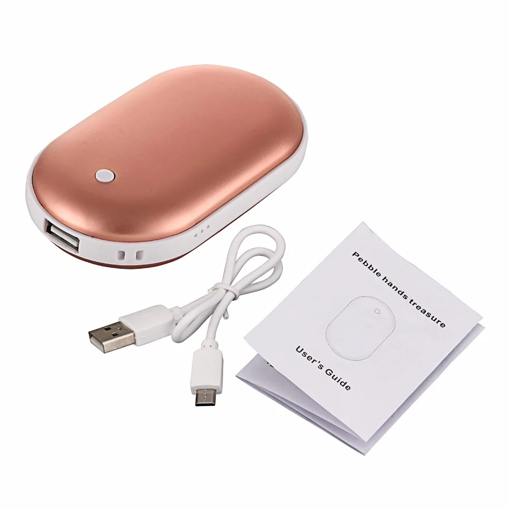 2-in-1 Pocket Heater As Hand Warmer Multifunctional Portable Electric 8000mah Power Bank for Phone Computer 4 color | Мобильные