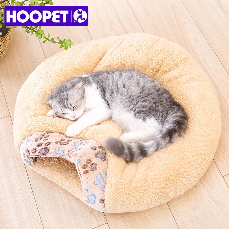 HOOPET домик для кошек 1 шт. товары домашних животных теплый мягкий спальный мешок
