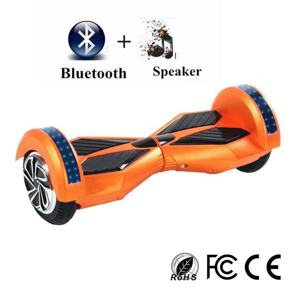 8 дюймов ХОВЕРБОРДА Bluetooth постоянный Электрический скутер Smart Баланс наведите