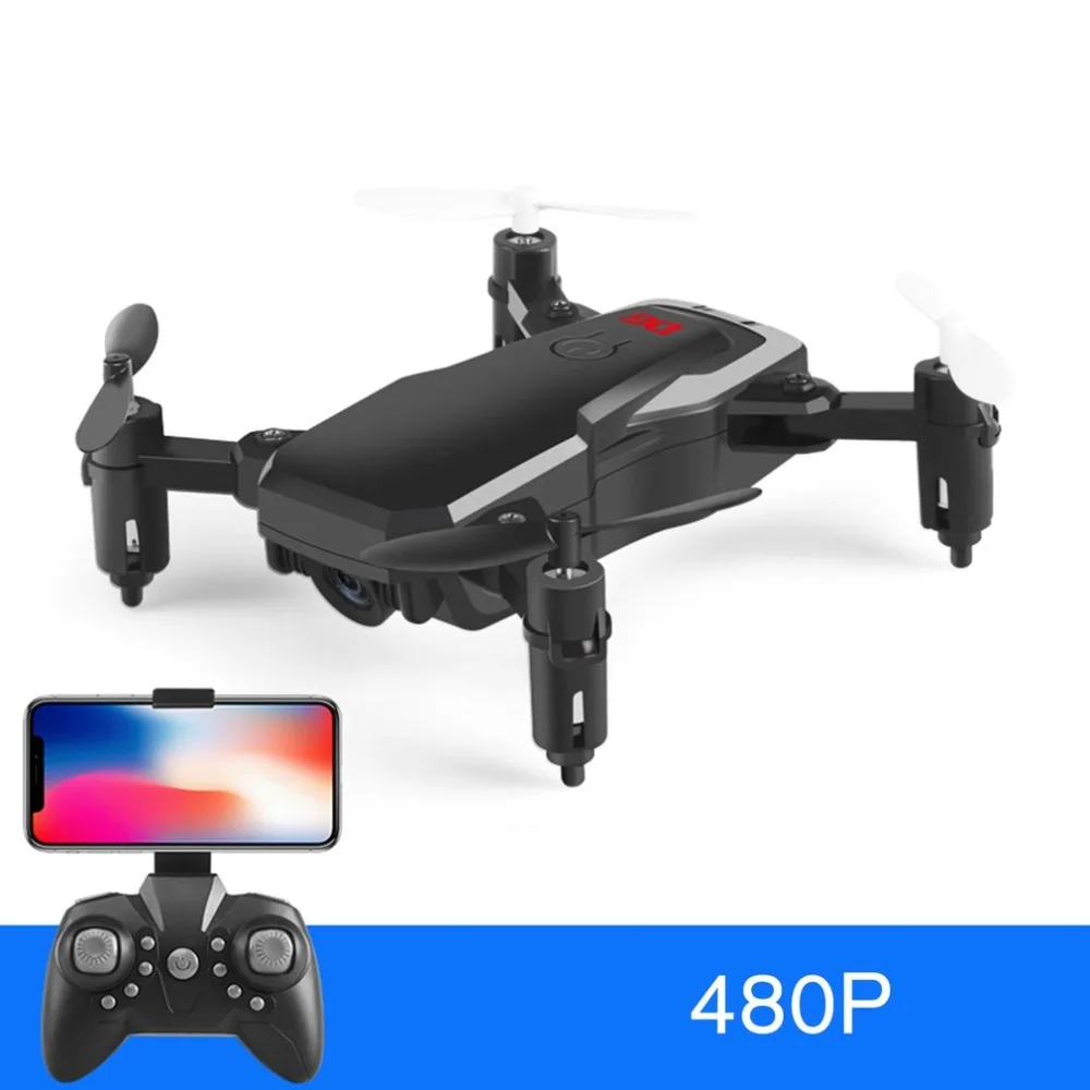 Рождество DG186 Мини RC 2 4G cскладная FPV Квадрокоптер беспилотный самолет с 720P HD
