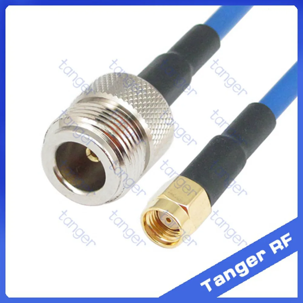 Высококачественный женский и мужской разъем стандарта N с коаксиальным