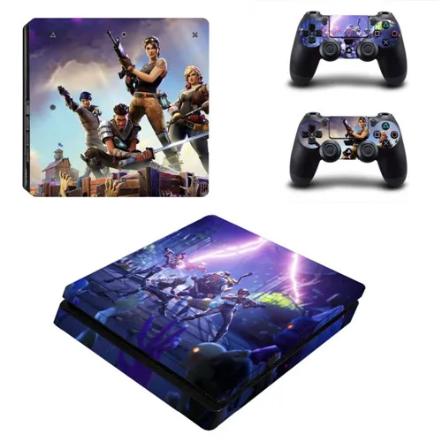 6 Пользовательский дизайн PS4 тонкая кожа Виниловая наклейка, стикер для sony Dualshock Playstation 4 консоль и контроллер PS4 тонкий стикер кожи s - Цвет: 6