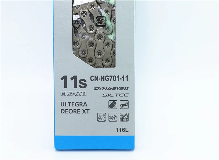 Скоростная цепь SHIMANO CN HG701 11 S 112L Link для XT M8000 и Ultegra 6800 горный дорожный велосипед|chain