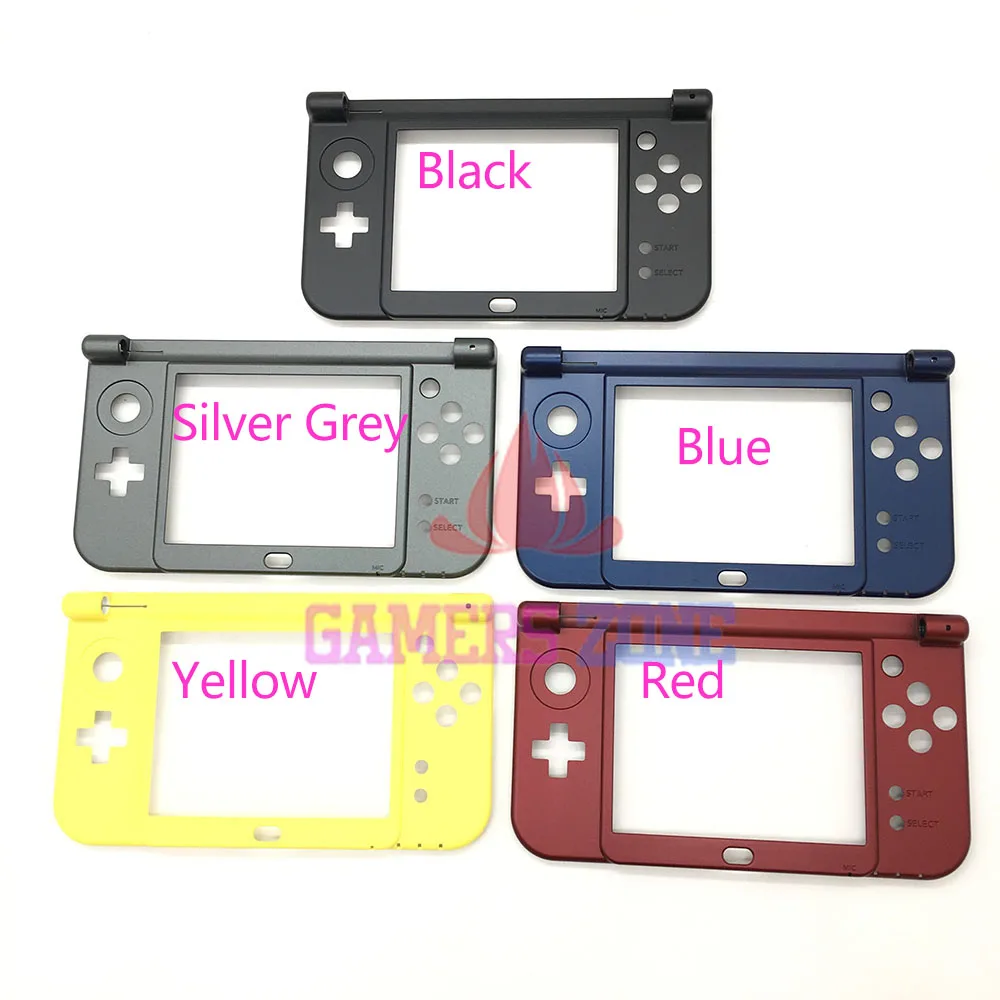 Новинка 2015 Verison для Nintendo 3DS XL запасные петли черная Нижняя средняя оболочка/чехол