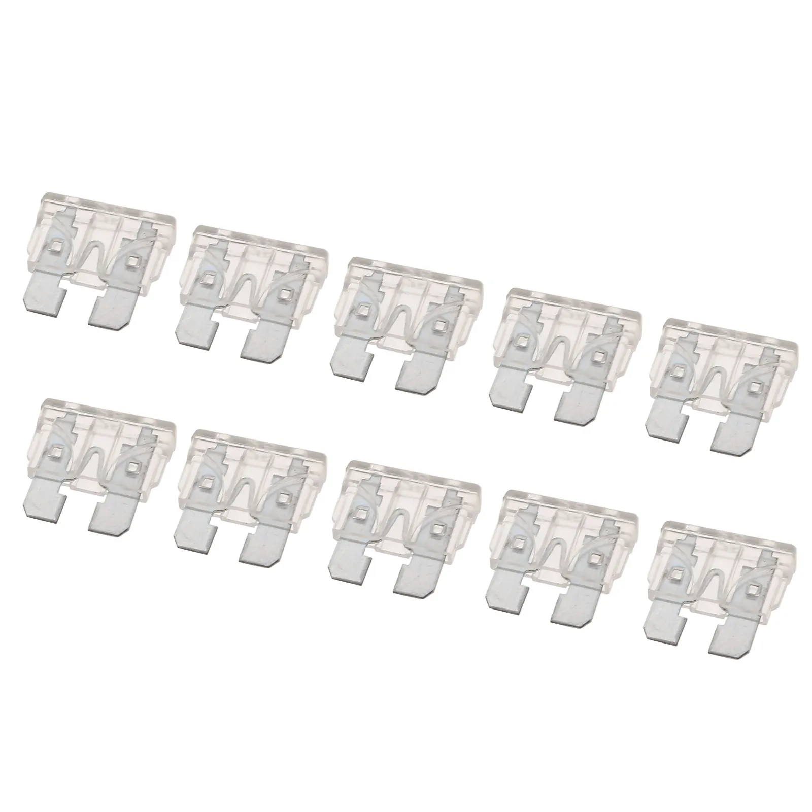 

New Arrivals 10pcs 25A Coded Standard ATO/ATC 32V Blade Fuse Alloy Car Fuse For Auto Car Truck Mayitr