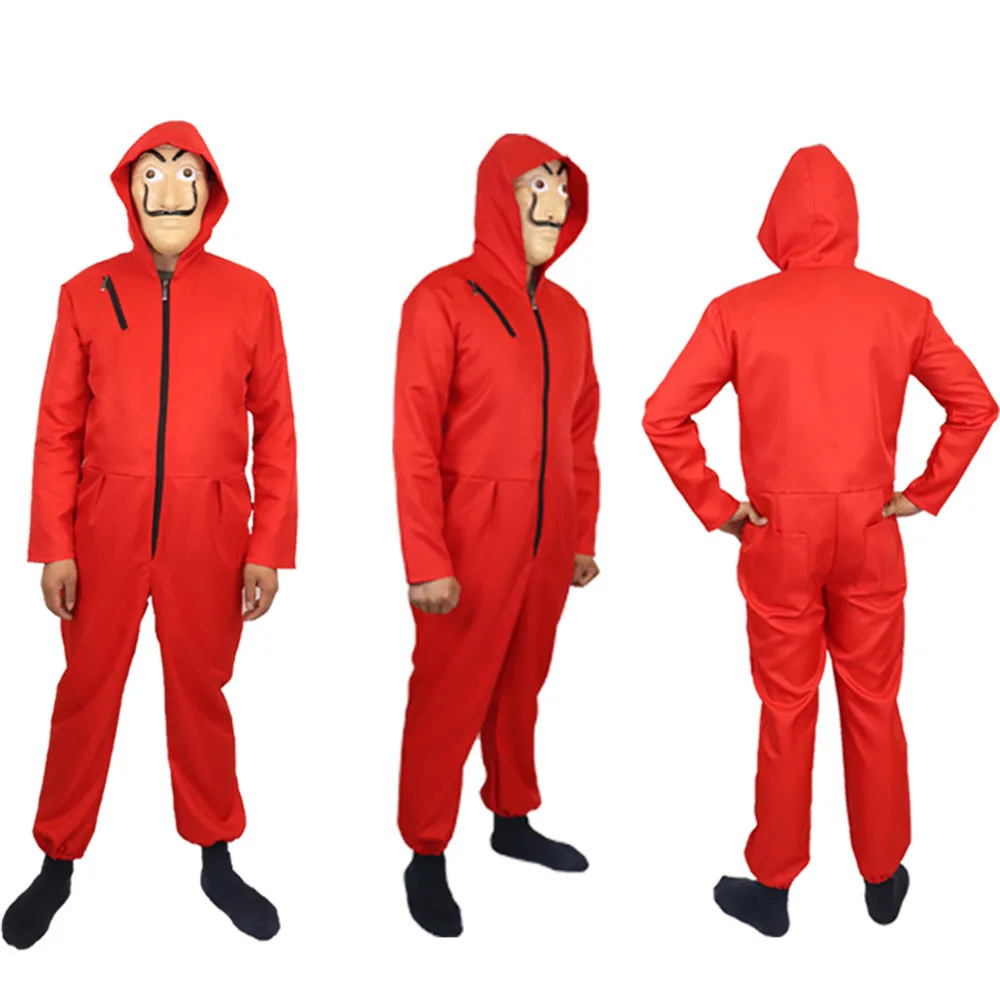 Женский костюм с надписью La Casa De Papel Сальвадора Дали для детей и взрослых
