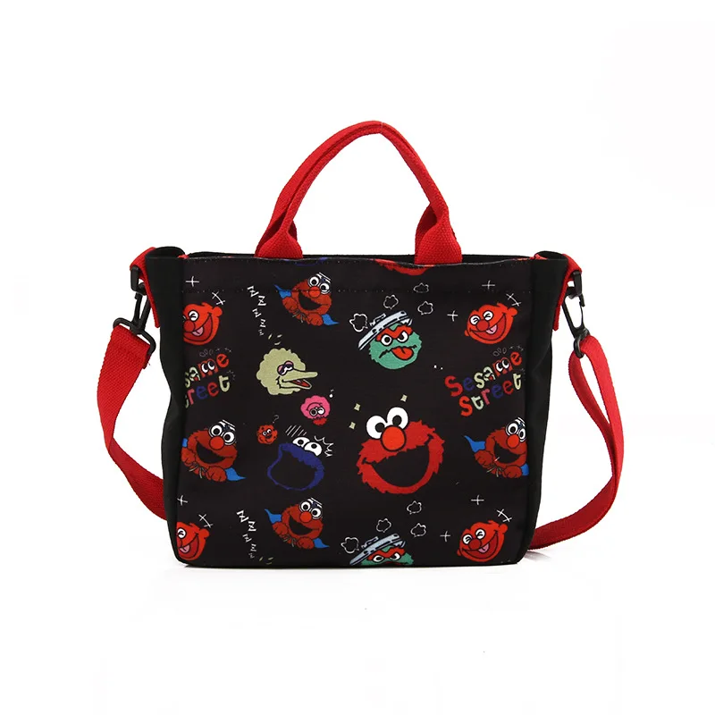 

Canvas Cartoon Crossbody Bags Women 2019 Summer New Hot Fashion Female Casual Cute Zipper Soft Shoulder Bags Handbags