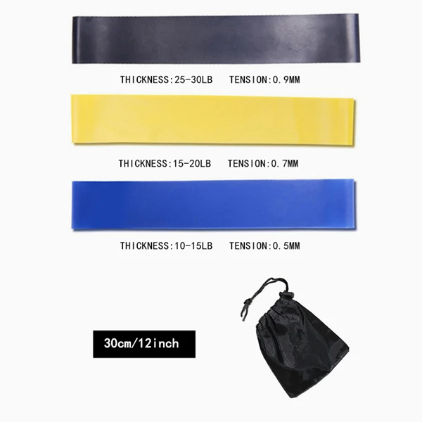 3pcs set02 Фитнес Эластичная лента сопротивление полосы для Фитнес силовые тренировки расширитель мышц Упражнение Йога тренажерный зал Фитнес оборудования - Цвет: 3pcs set02