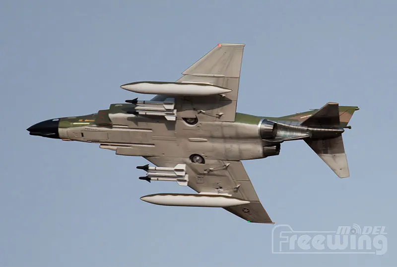 Электрический радиоуправляемый F-4, 90 мм, радиоуправляемая модель edf, игрушечный набор с сервоприводом