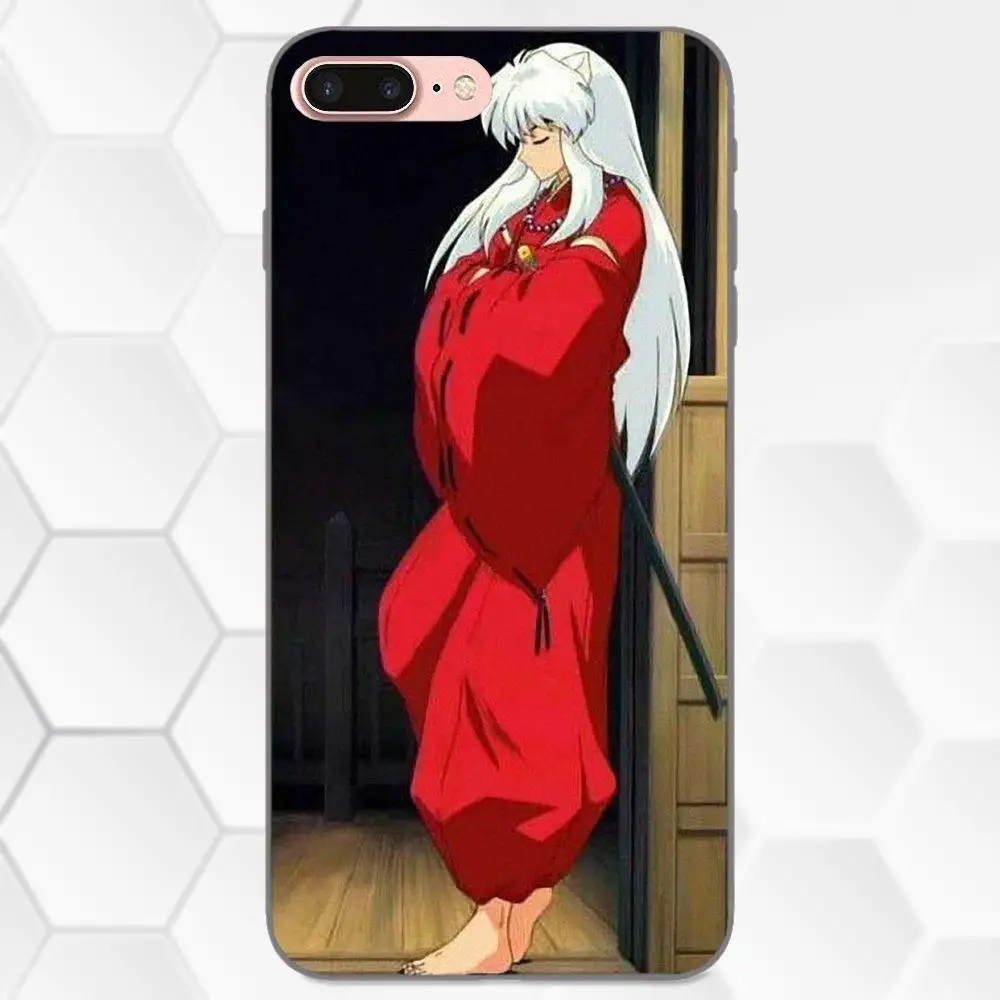 Мягкий чехол из ТПУ с аниме комиксом Inuyasha для Galaxy C5 C7 J1 J2 J3 J330 J5 J6 J7 J730 2017 Ace Core Duo Max