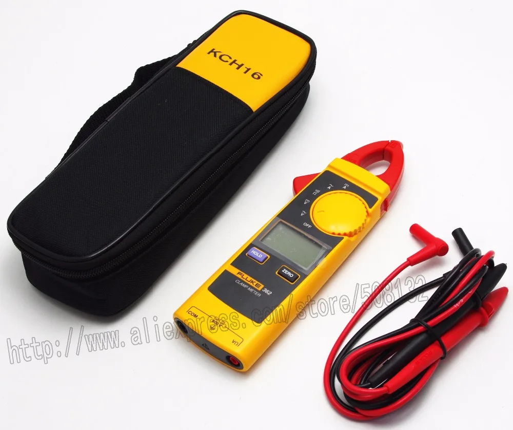 FLUKE 362 с мягкий чехол KCH16 мультиметр клещи 200A F362|fluke 362|clamp meter flukefluke clamp multimeter |