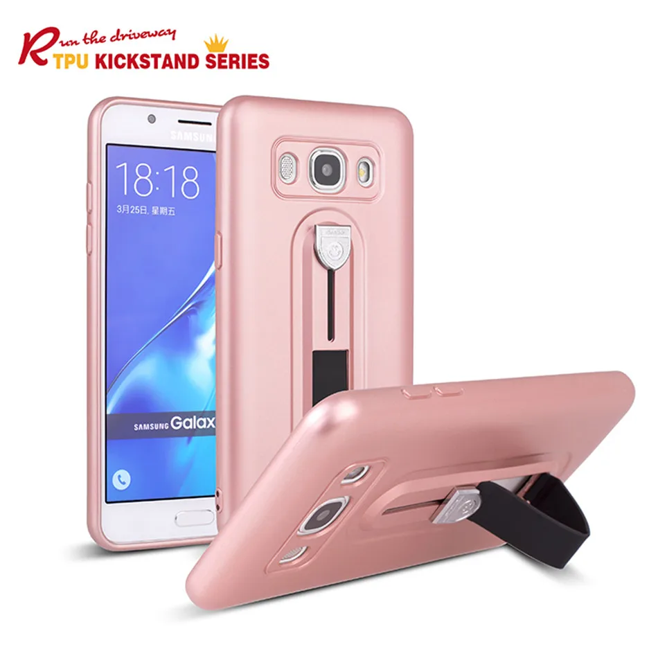 Для Samsung Galaxy J5 J7 Мода 2016 года кремния пряжка кольцо чехол для телефона случае