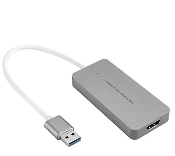 KuWFi адаптер видеозахвата карта захвата игры HDMI в USB ключ Full HD 1080P видео аудио адаптер устройство захвата конвертер