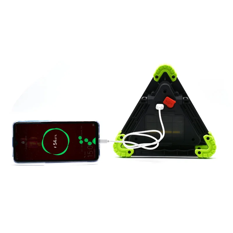 GIJOE cob Рабочая лампа led power bank usb перезаряжаемая Водонепроницаемая для