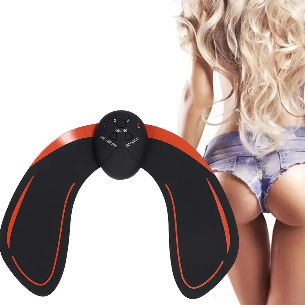 EMS Hip Trainer Massager Electric Muscle Stimulator Buttock Lifting Massage Device Butt Lift TonerTrainer Intensity | Красота и