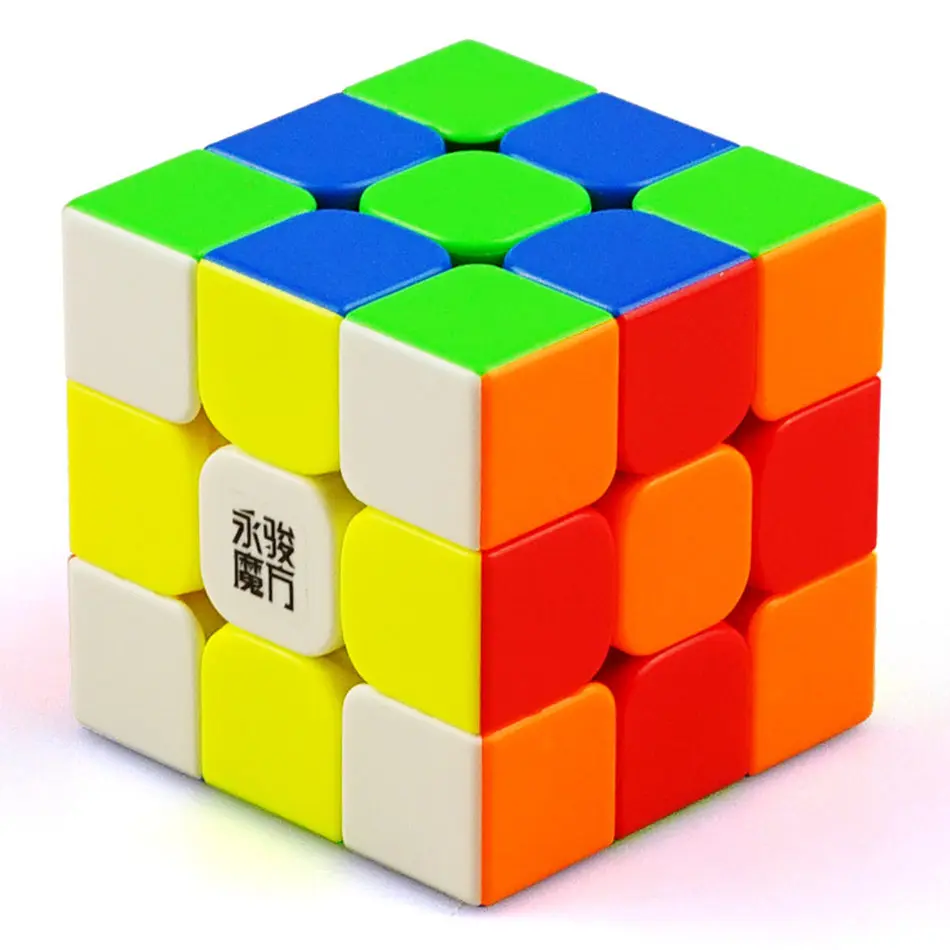 YJ 2 м 3x3 кубик рубика Магнитный куб 3x3x3 скорость магический магнитный | Игрушки и