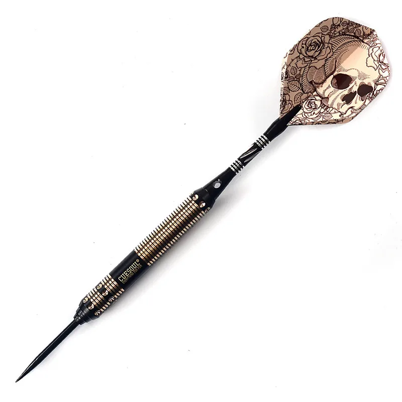 New CUESOUL 23g 25g 27g Professional Steel Tip Darts Black Dart Body With Flights|body bracelet|darts game for kidsbody clinic |