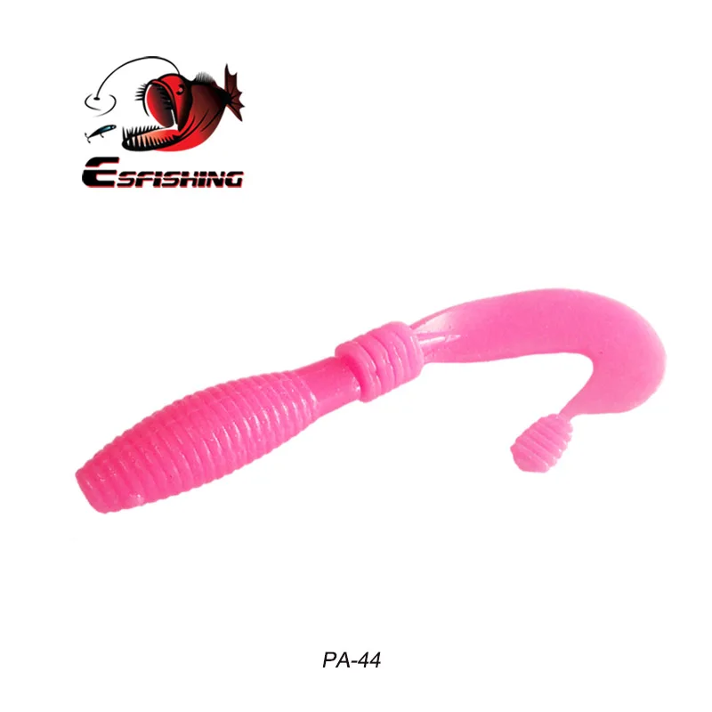 PA44 Esfishing приманка счетчик запаха Grub 100 мм 7,8 г рыболовные приманки Мягкая приманка воблер снасть Карп медленно джиггинг приманка форель, щука - Цвет: PA44
