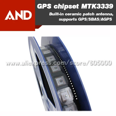 Бесплатная доставка MTK3339 ультра-малых gps модуль с двойной Телевизионные антенны