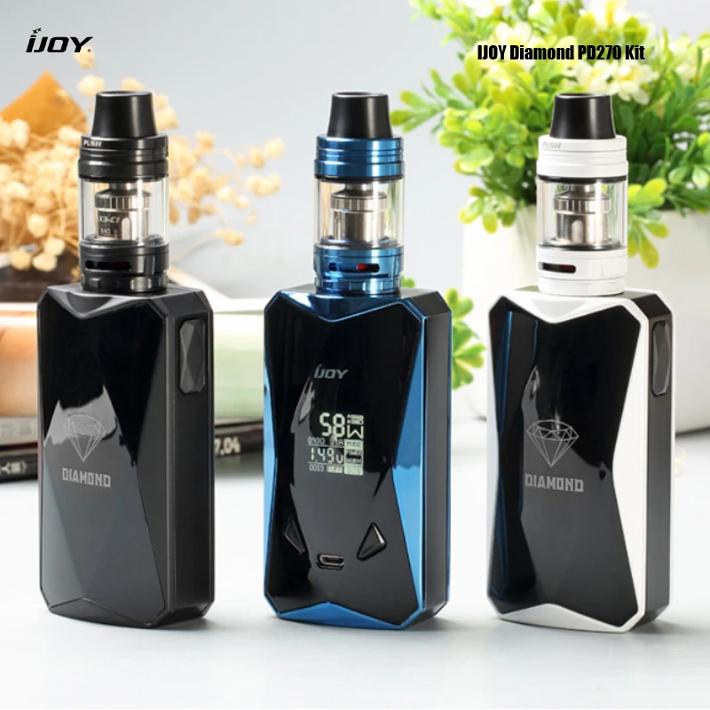 Оригинальные электронные сигареты IJOY Diamond PD270 комплект поле Mod Starter Kit 6000 мАч