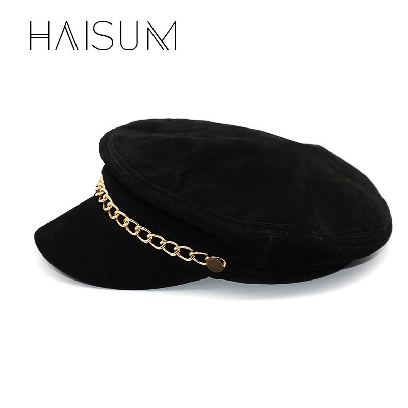 2018 унисекс Зимние военные шапки Gorras Haisum из натуральной кожи женские береты