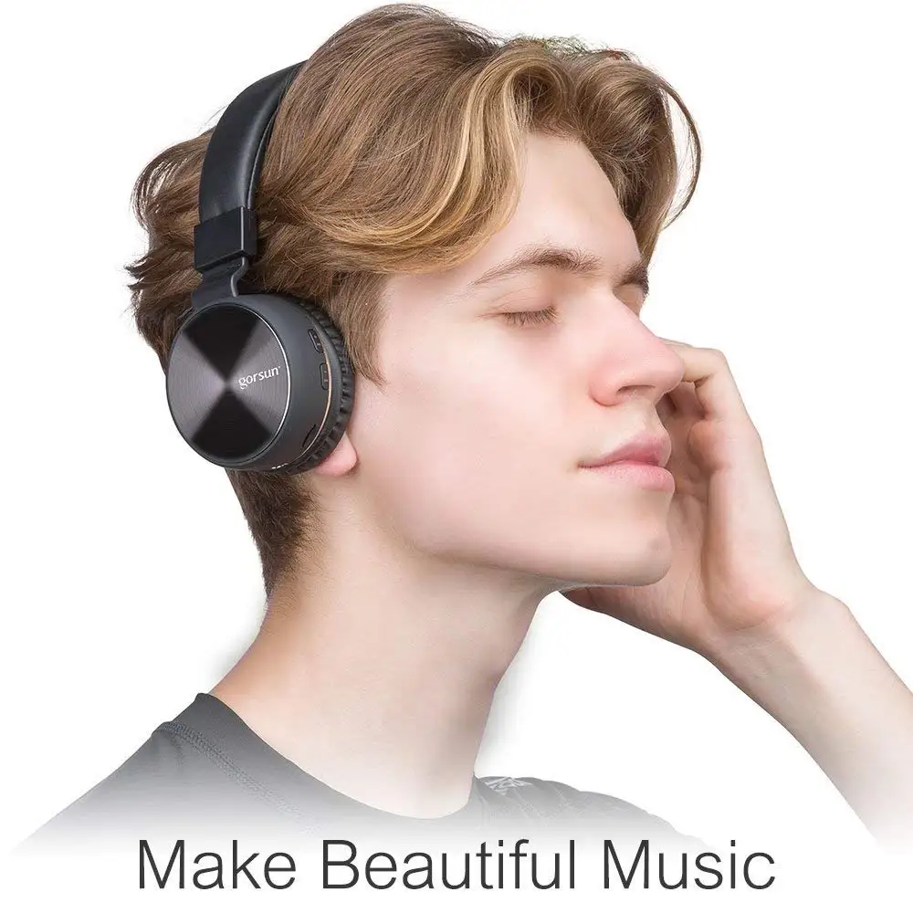 Bluetooth Беспроводной наушники складные гарнитура 4 1 с микрофоном для телефонов gorsun