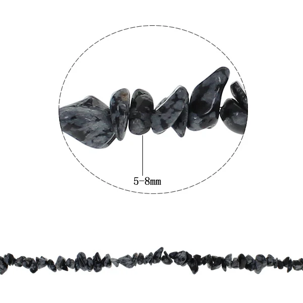 Бесплатная форма чип гравий Материал бесплатная драгоценный камень снежинка