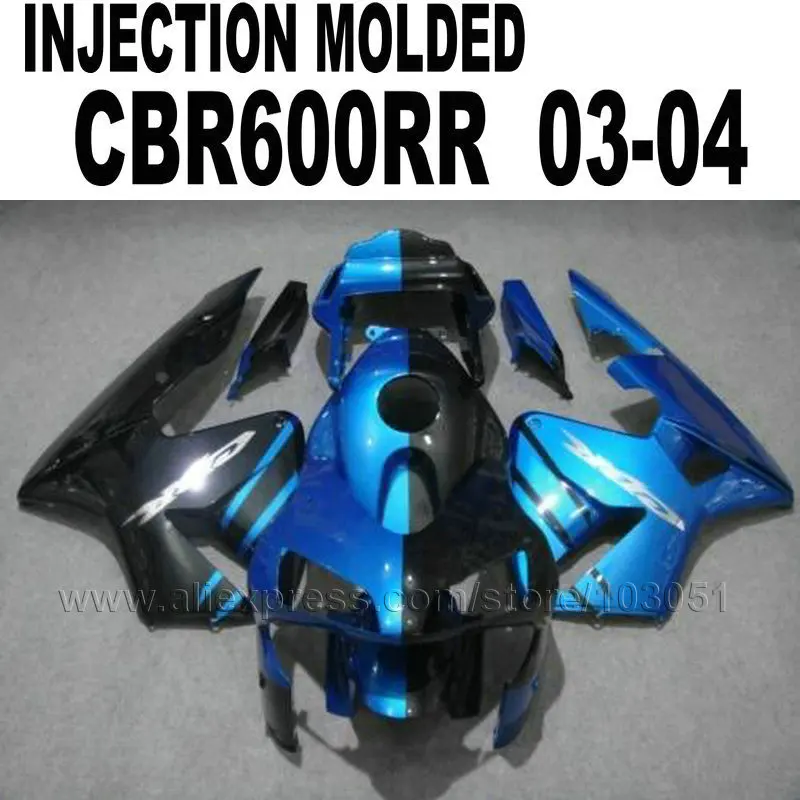 Пользовательские мотоцикл литья под давлением обтекатель наборы для Honda CBR 600 RR 2003