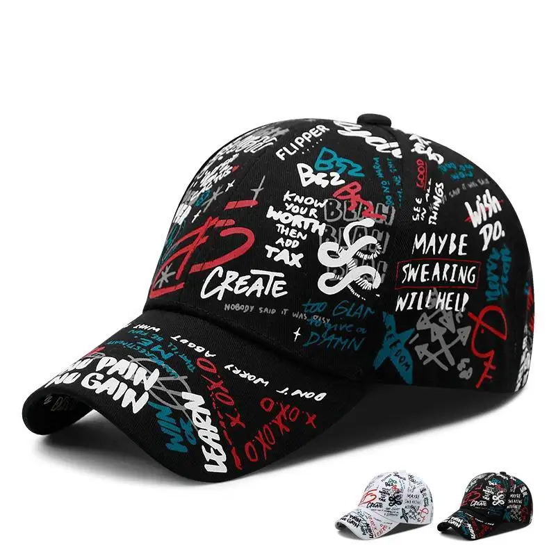 Кепка унисекс бейсбольная с буквенным принтом 64 см |